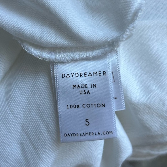 Daydreamer Free People Queen White Graphic Band T-Shirt - Picture 6 of 6